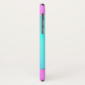 Joli Holographe Butterfly iPhone X Coque (Dos/Gauche)