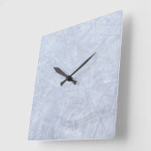 Joli Horloge Murale Bleu Glace (Angle)