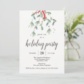 Joli Invitation de Noël à Mistletoe (Debout devant)
