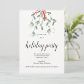 Joli Invitation de Noël à Mistletoe (Debout devant)