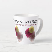 Joli Jaune et Rose pour Latte Mug (Angle droit)