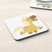 Joli jeu de Dessous de verre caricaturaux de rire (Côté gauche)