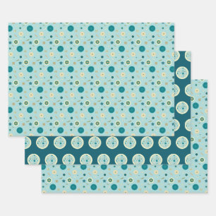 Joli jeu de papier enveloppant les diatomées
