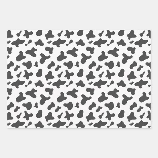 Joli jeu de papier papier d'enrobage de la vache d (Devant 2)