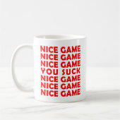 Joli jeu mug drôle (Gauche)