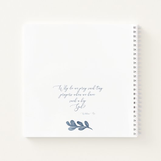 Joli Journal de prière (Dos)