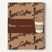 Joli Journal quotidien esthétique Brown (Dos)