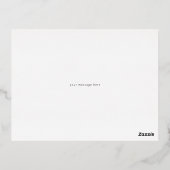 joli joyeux Noël carte de voeux (Verso)