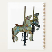 Joli Joyeux Parcours Carrousel Chevaux Quotidien (Dos)