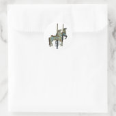 Joli Joyeux Parcours Carrousel Chevaux Stickers (Sac)