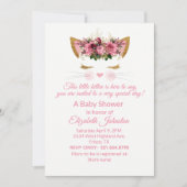 Joli Kitty Baby shower Invitation (Devant)