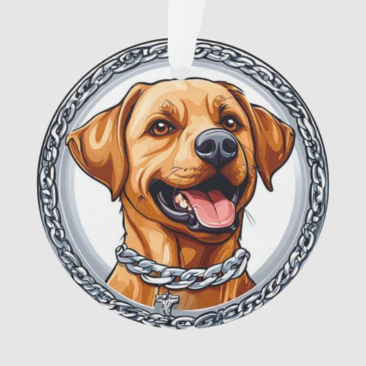 Joli labrador jaune (devant)