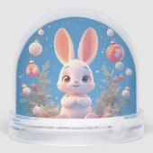 Joli lapin entouré de décorations (Arrière)