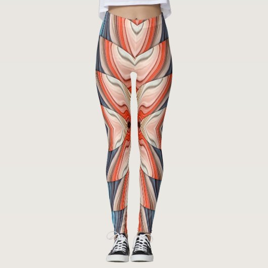 Joli legging tendance "Ratti_Creative_Arts" aux co (Devant)