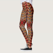 Joli legging tendance rouge "Ratti_Creative_Arts" (Gauche)