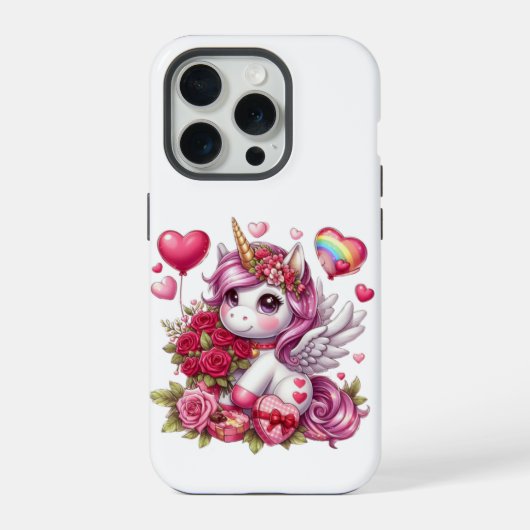 Joli licorne de la Saint-Valentin (Verso)