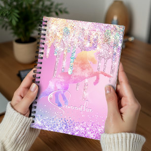 Joli licorne rose paillettes arc-en-ciel gouttes m