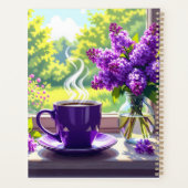 Joli Lilacs violet et café personnalisé (Dos)