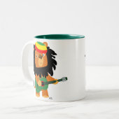 Joli Lion de caricature de la Mug de Sion (Devant gauche)