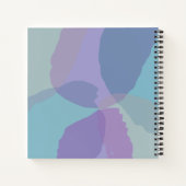 Joli Livre de croquis bleu pourpre (Dos)