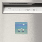 Joli Magnet d'Ours Polaire (In Situ (Lave-vaisselle))