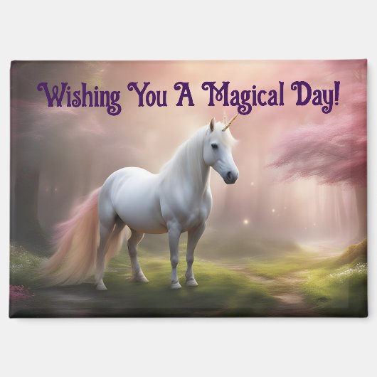 Joli Magnet Licorne (Recto)