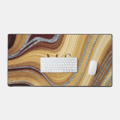 Joli marbre beige marbré art Parties scintillant m (Clavier et souris)