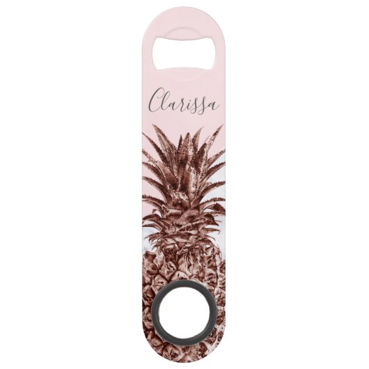 Joli marbre rose élégant de blanc d'ananas d'or (Devant)