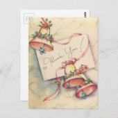 Joli Mariage Bells Carte de remerciements (Devant / Derrière)