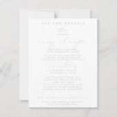 Joli Mariage Colibri Détails Cartes de boîtier (Devant)