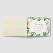 Joli Mariage de couronne Florale or Livre d'or (Complet)