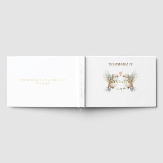 Joli Mariage Hummingbird Foil livre d'or (Complet)