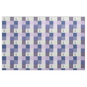 Joli Mauve Faux Patchwork Sweet Violets Tissu (Fat Quarter)