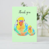 Joli Merci d'oiseau de Parakeet Budgerigar (Debout devant)