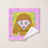 Joli Merry Rose (Gant de toilette)