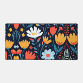 Joli modèle floral noir féminin (Recto)