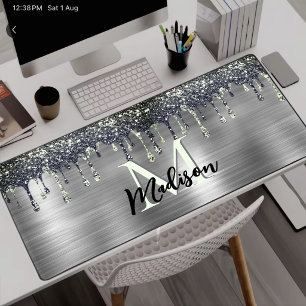 Joli moderne Faux argent Parties scintillant Drive
