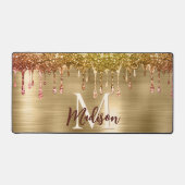 Joli moderne Parties scintillant en or Faux Drives (Recto)