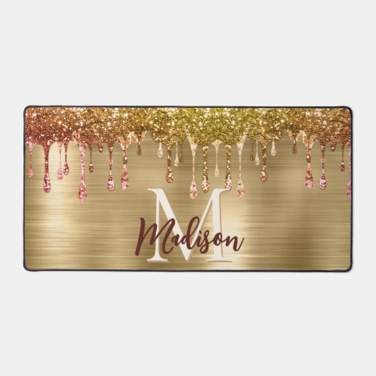 Joli moderne Parties scintillant en or Faux Drives (Recto)