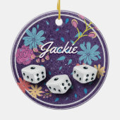 Joli monogramme Bunco ou ornement de Bunco (Dos)