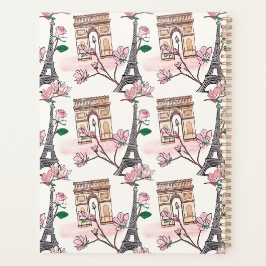 Joli Monogramme Thème Français | Les monuments de (Dos)