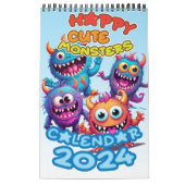 Joli monstre calendrier 2024 (Protection)