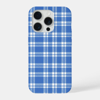 Joli motif à carreaux bleu rétro gingham esthétiqu