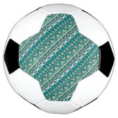Joli motif aztèque de design vert mignon (Tourné)