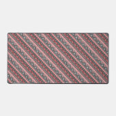 Joli motif aztèque gris rouge (Recto)