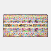 Joli motif aztèque tribal coloré (Recto)
