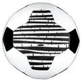 Joli motif d'arbre noir et blanc (Tourné)