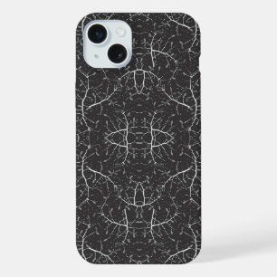 Joli motif d'arbre noir et blanc