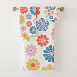 Joli Motif de fleurs folkloriques Scandi Boho