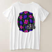 Joli Motif de fleurs roses (Design dos)